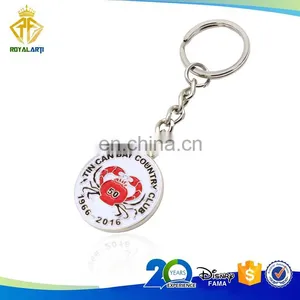 Promotional Custom Golf Ball Marker Keychain With Soft Enamel thumbnail-1