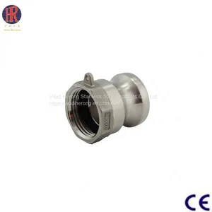 Stainless Steel Cam Lock Coupling Pipe Fitting Quick Release Cam And Groove Couping thumbnail-1