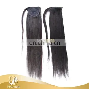 100% Virgin Human Hair, Ponytail Brazilian Hair thumbnail-1
