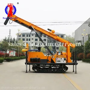 Huaxiamaster Supply Crawler Drilling Rig/multifunction Mud/air Water Well Equipment Borehole Rotary Drilling Rig thumbnail-4
