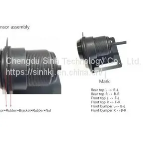 No Mian Host Waterproof Parking Sensors for Truck and Bus With Numeral and Color LED Display thumbnail-2