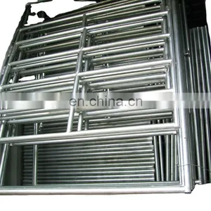 Galvanized Panels Made of Steel Pipe for Cattle Protection thumbnail-4