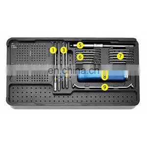 Orthopedic Surgical Instruments 1.5/2.0mm Maxillofacial Plate Instrument Set for Maxillofacial Surgery thumbnail-1