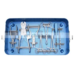 CE & ISO Marked Bone Surgery Instruments Micro Plate Instrument Set for Small Fragment Orthopedic Surgical Implants thumbnail-4