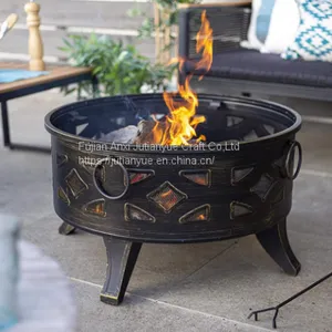 Attractive High Quality Fire Sphere Factory 36'' The Third Rock Globe Fire Pit thumbnail-1