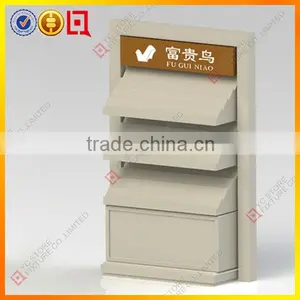 Free Standing Wood Wallet Display Stand thumbnail-1