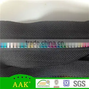5# Colorful Teeth Rainbow Teeth Multi Colored Plastic Zipper Quality Choice thumbnail-4