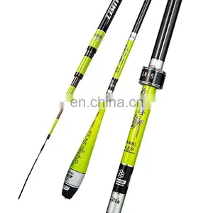 Chinese Fishing Tackle Manufacturers Super Light Hard Carbon Fiber 4.5 m Taiwan Fishing Rod Telescopic thumbnail-2