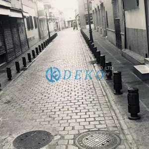 Cast Bollard DIA160,height 700mm Ductile Iron Bollard Cast Iron Bollard thumbnail-5