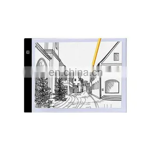 A4 Ultra-Thin Portable Cinematic Led Light Box Led Animation Light Box Led Light Ring Box Tracer Usb Power Art Craft Tracing Pad thumbnail-1