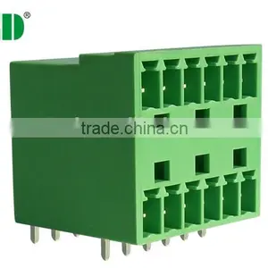 Male and Female Connector 3.50mm Terminal Block 300V 8A thumbnail-1