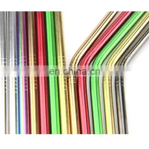 Best Quality Drinking Storage Reusable Travel Bag Wholesale Color Stainless Steel Straw Set thumbnail-2