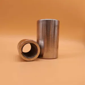 Female Unthread Metal Round Stainless Steel Threaded Screw Sleeve thumbnail-4