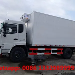 Factory Sale Dongfeng Tianjin 4*2 RHD 10tons-15tons Refrigerated Truck for Sale, Frozen Van Box Truck for Sale thumbnail-3