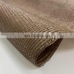 High Quality HDPE Brown Shade Cloth 6 Needles Knitted Garden Sun Shade Netting thumbnail-2