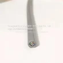 Oil-resistant Polyurethane PUR Tow Chain Cable Twisted-shielded High Flexibility Servo Motor Line Encoder Cable thumbnail-3