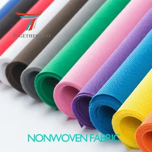 TNT Nonwoven 1m x 1m Table Cover Fabrics Pp Spunbonded Nonwoven Table Cloth Raw Material thumbnail-1