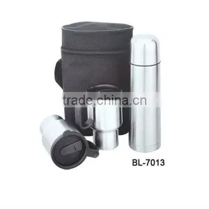 Vacuum Flask and Cups Gift Set BL-7013 thumbnail-1