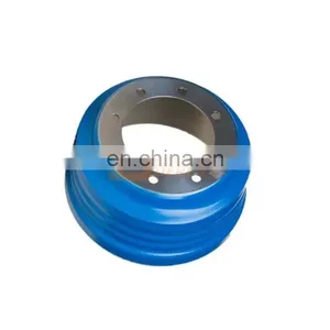 Sinotruk Howo T5G T7H TX Sitrak C5H C7H Truck Spare Parts AZ9118340006 Brake Drum(HW16 Axle) thumbnail-1