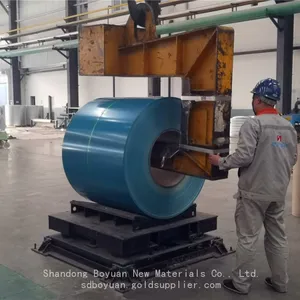 Cold Rolled Double Coated Color Painted Metal Roll Galvanized Zinc Coating PPGI PPGL Zinc Aluminium Steel Coil thumbnail-1
