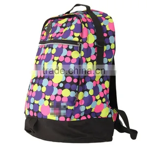 Colorful Rucksack Canvas Backpack Teenagers Laptop Bag thumbnail-2
