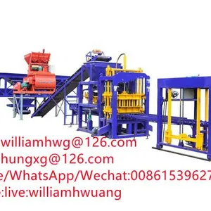 Automatic Concrete Block Manufacturing Machine Brick Making Machine Brick Production Line thumbnail-1