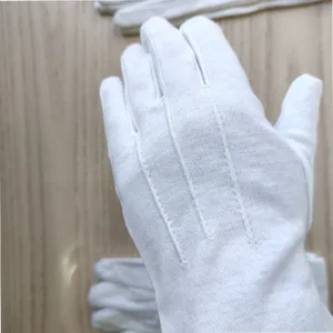 Cotton Ceremony Gloves Formal Occasion Cotton Gloves thumbnail-2