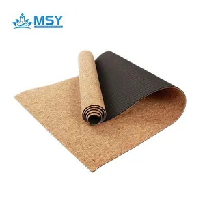 Eco-Conscious Cork Yoga Mat for Professional and Home Fitness Use thumbnail-2