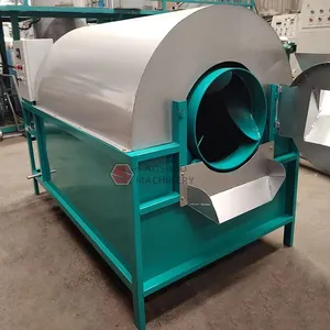 Heavy Duty Commercial Drum Roaster Machine for Peanut Sesame Rapeseed Grain Spice Automatic Stir Frying Processing Equipment thumbnail-3