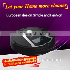 Multifunction Intelligent Robot Vacuum Cleaner With Sweep Vacuum Mop Sterilize LCD Touch Screen Schedule Self-charge thumbnail-1
