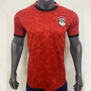 25-26 Egypt National Team Home and Away Jerseys, Ebiedala, Salah Fan Version Football Training Shirt thumbnail-1