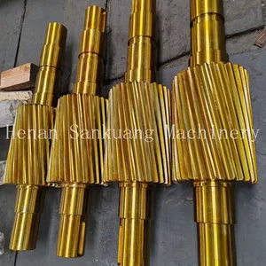 Custom CNC Machined Gear Shafts From ISO 9001 Certified Supplier thumbnail-3