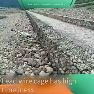 Lianqi Network Industry Galfan Gabion Mesh 80*100 for River Channel Treatment and Gully Erosion Prevention thumbnail-4