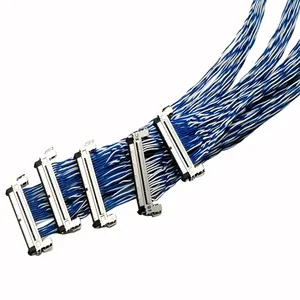 Blue-White Twisted Pair FX15S LVDS Cable for LCD/LED Panels thumbnail-1