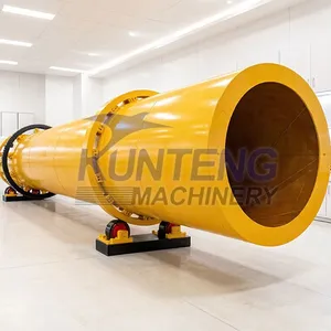 Coir Pith Rotary Drying Machine Cocopeat Rotary Dryer Coco Peat Drying Machine EPC thumbnail-1