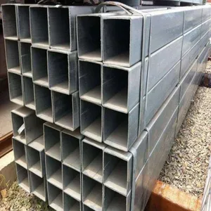 Square Pipes Tube 20x20 25x25 40x40 50x50 60x60 150x150 for Railing Hollow Section Galvanized Rectanqular Pipe thumbnail-5