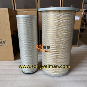 Doosan 2474-9053A 2474-9054A Air Filter For Develon Excavator thumbnail-1