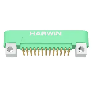 Harwin G125-MH12605M4P 26Pin Double Row Right Angle Through Hole Male Seat 1.25mm Spacing Gecko-SL Threaded Locking High Reliability Connector thumbnail-4