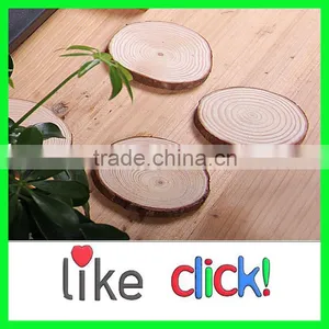 Pine Wood Coasters Handmade Wooden Coffee Drink Coasters Wholesale thumbnail-1