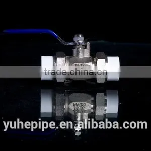 Ppr Fittings Double Union Ball Valve thumbnail-1