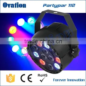 Guangzhou 12pcs*1W RGBW High Quality Dj Outdoor Led Stage Light Mini Can Bulb Christmas Led Par Light thumbnail-1