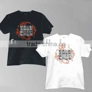 Customized White Cotton Printed T-shirt thumbnail-1