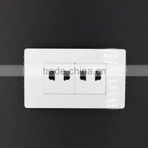 Popular 118 Type Double 2 Pin Socket Outlet, Bangladesh 2 Pin Socket thumbnail-1