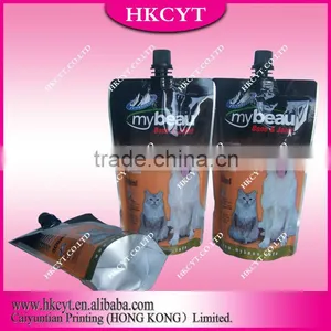 My Beau Dog&cat Food Packaging Bag for 300ml/Customized Food Plastic Packaging Bags/Spout Pouch thumbnail-1
