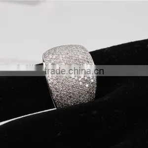 Custom Design Accepting Silver Love Ring Four Finger Ring thumbnail-3