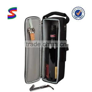Vinyl Wine Bag Satin Wine Bag thumbnail-1