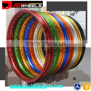 Supermoto CR CRF 125 250 450 Anodized Motorcycle Alloy Wheel Rim thumbnail-1