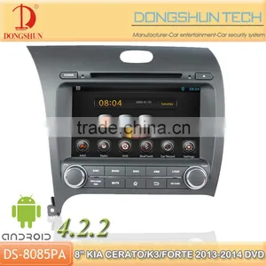 8" K3 2013-2014 Pure Android 4.2.2 Car DVD GPS With WIFI/3G thumbnail-1