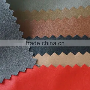 100% Polyester Suede Synthetic pu Leather Fabric thumbnail-1