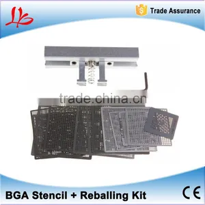 27pcs BGA Kit Directly Heat Rework Reballing Universal Stencil Template + BGA Reballing Kit Station thumbnail-1
